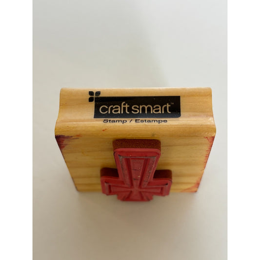 Craft Smart Stamp Rubber Christian Cross Religious Card Making Easter Sacrament
