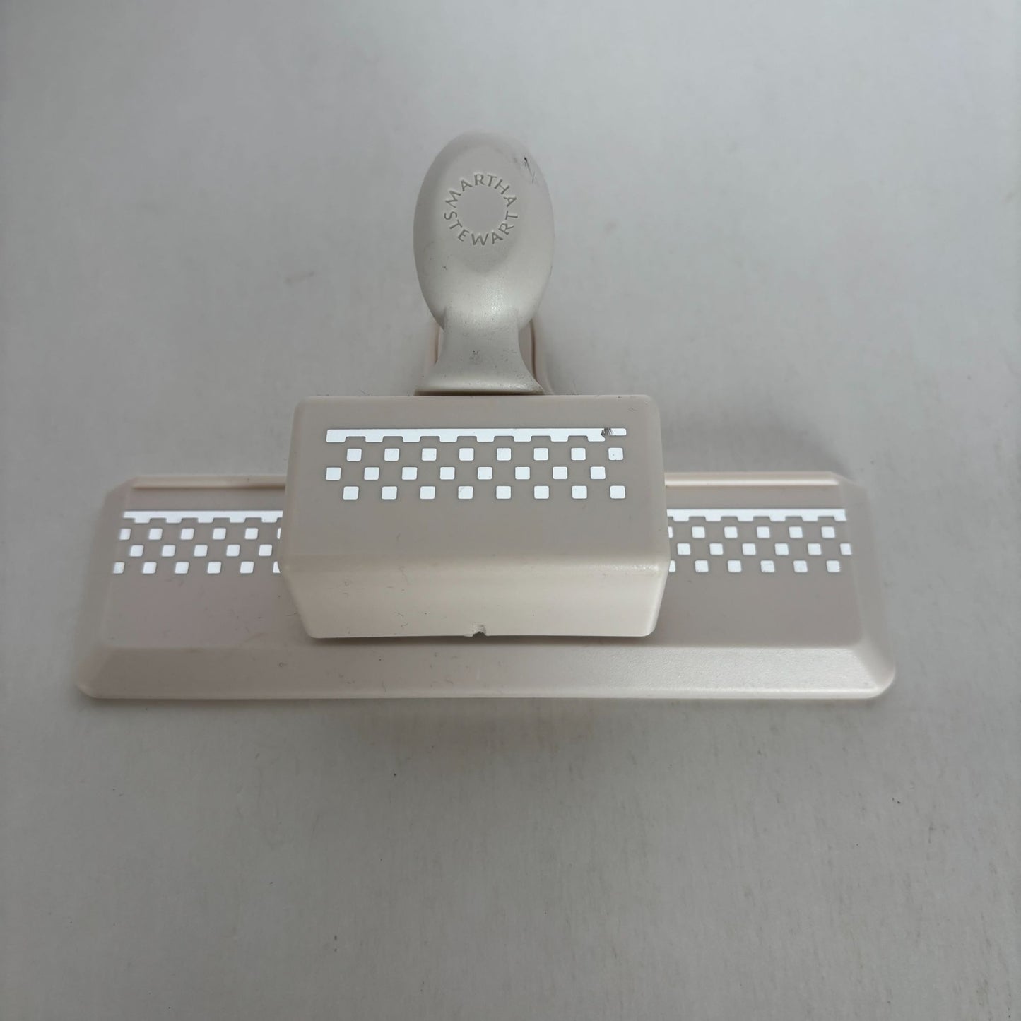 Martha Stewart Paper Punch Squares in a Row Edge Craft Lattice Fence Checkered