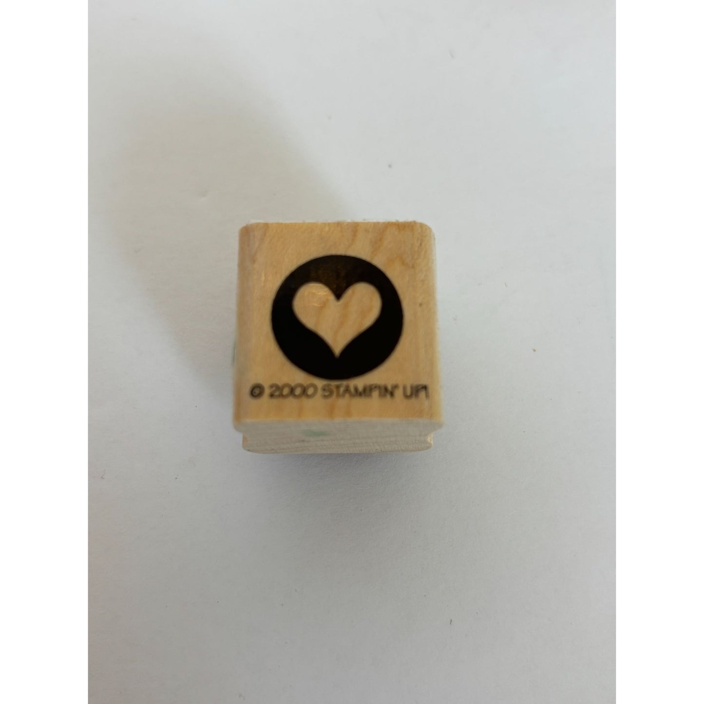 Stampin Up Wooden Rubber Stamp Set Decorate Easter Eggs Bunny Grass Spring 2000