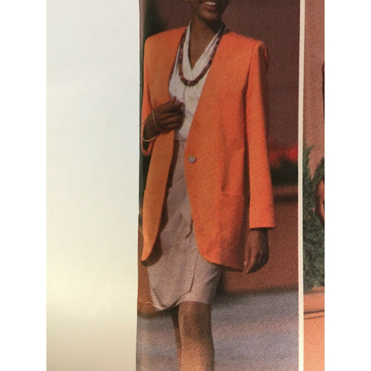 Butterick Sewing Pattern 6157 Career Skirt Suit Jacket Blouse Work Easy 12 14 16