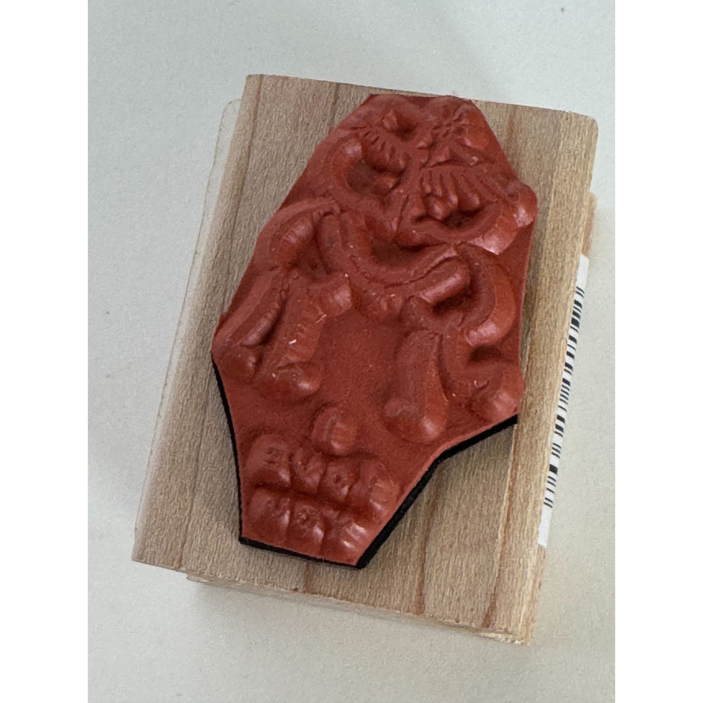 All Night Media Rubber Stamp La Dee Da I Love You Couple Cartoon Man Card Making