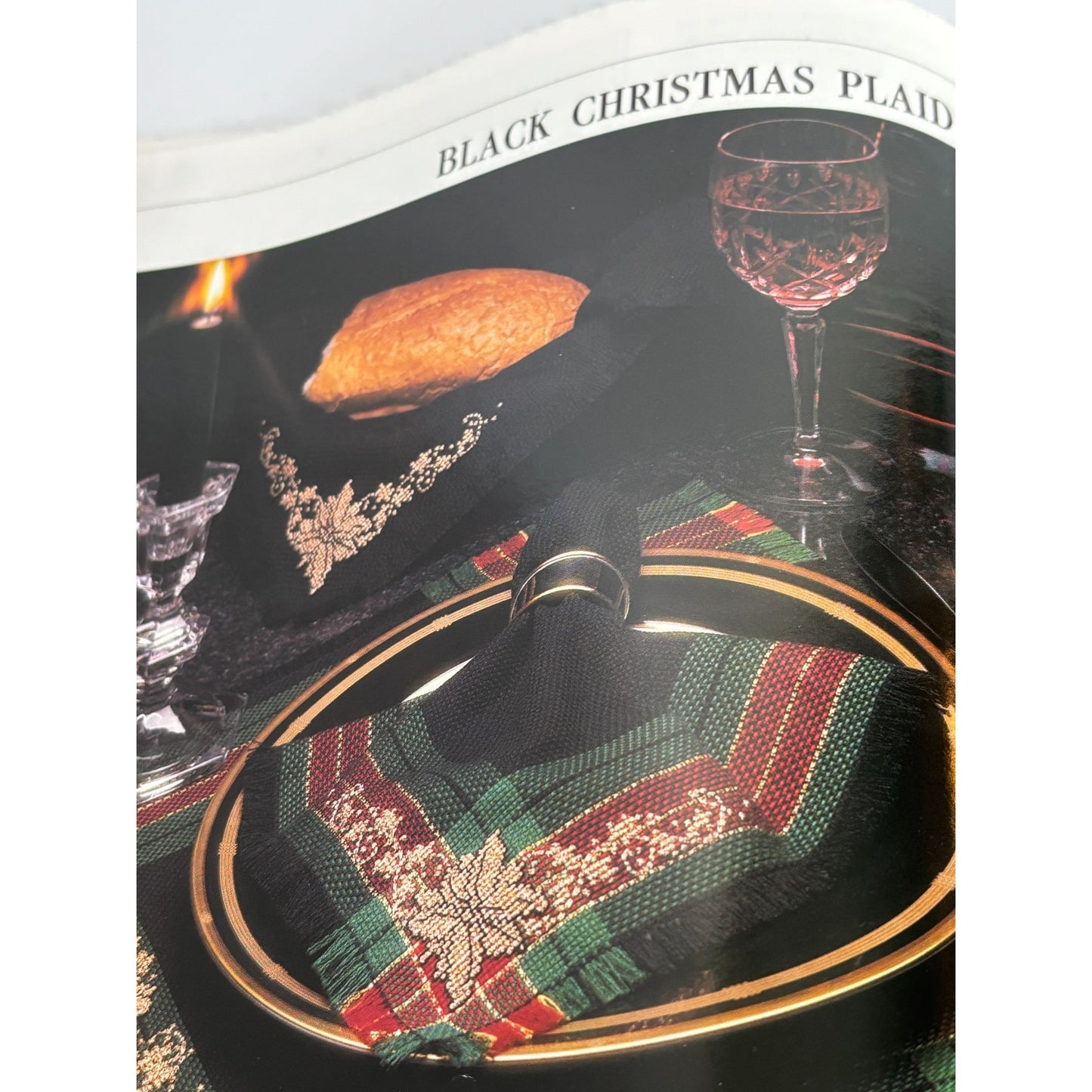 For The Love of Cross Stitch Magazine January 1992 Cat Mother Christmas Santa