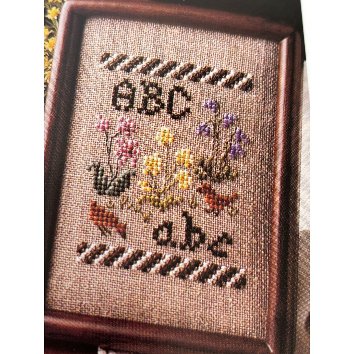 For The Love of Cross Stitch Magazine January 1992 Cat Mother Christmas Santa