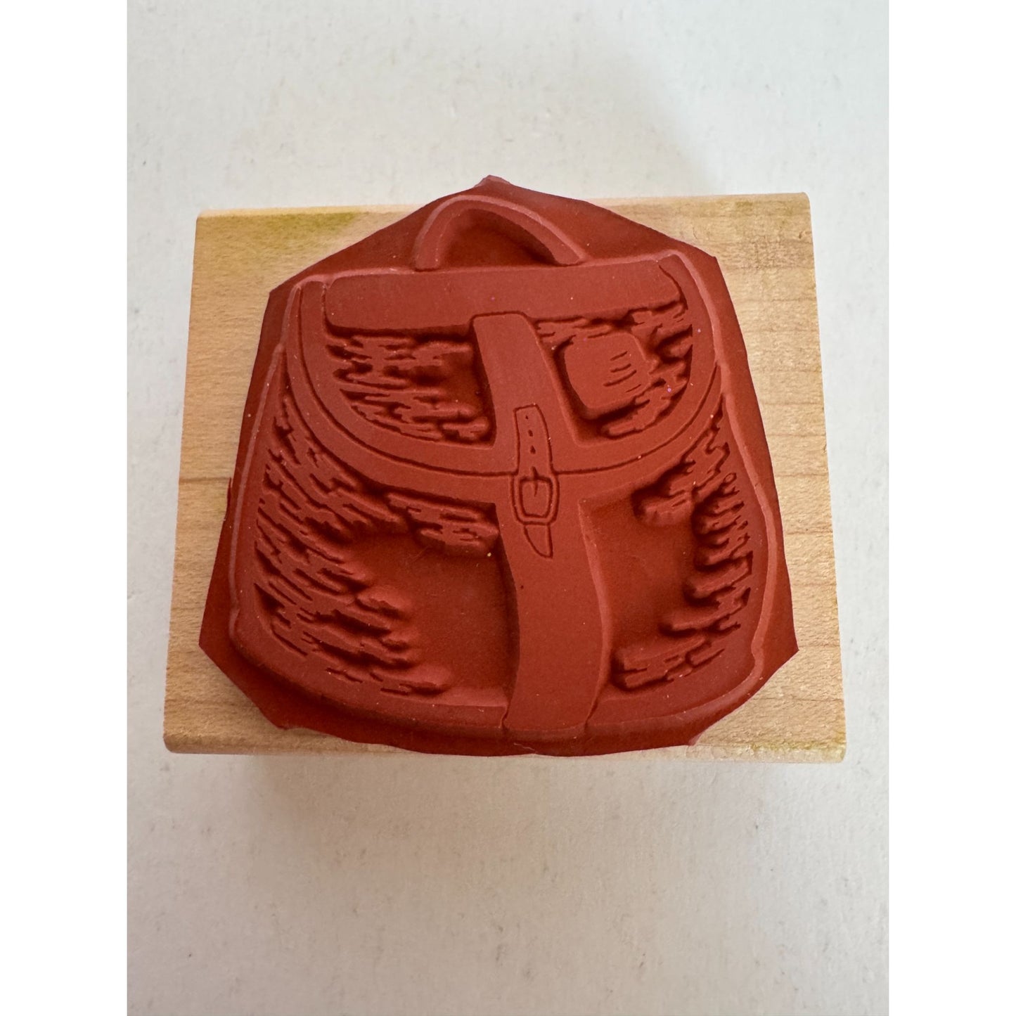 Stampin Up Rubber Stamp Set Gone Fishing Tackle Fish Hook Trout Fathers Day Dad