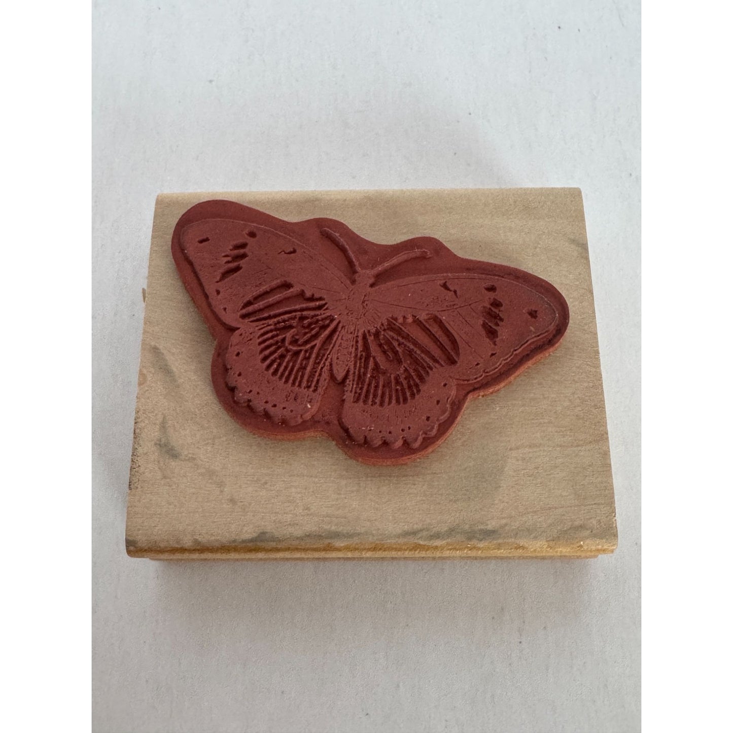 Anitas Rubber Stamp Butterfly Flying Spring Garden Nature Friendship Card Making