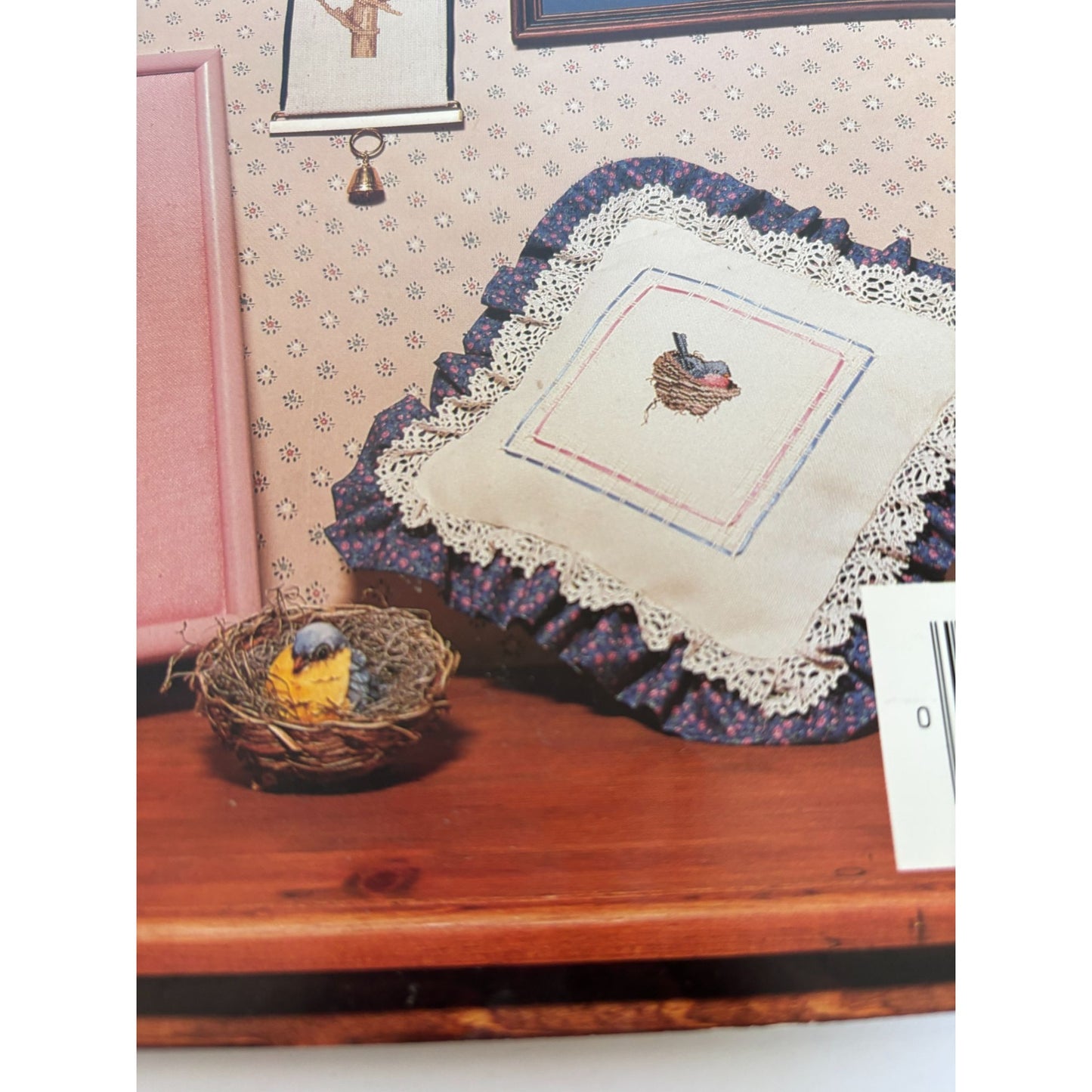 The Nestlings Country Cross Stitch Pattern Book 28 Birds Nature Birdhouse Wright