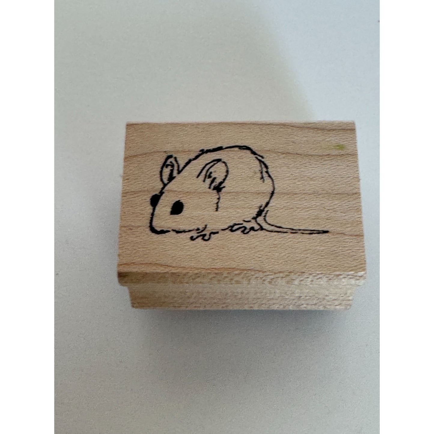 Art Impressions Rubber Stamp Field Mouse Animal Card Making Nature Outdoors Cute