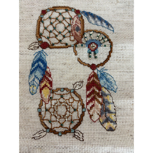 Fond Memories Cross Stitch Pattern Single Dream Catcher Southwest Light Switch