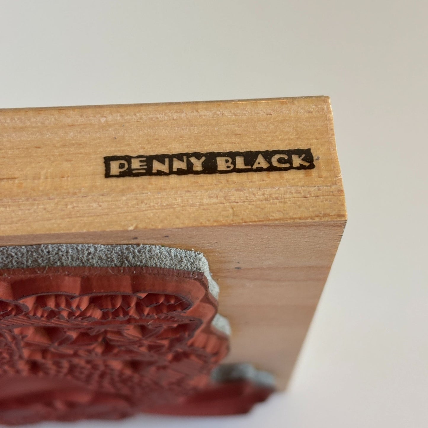 Penny Black Rubber Stamp Aloha Cat in Sunglasses Hawaiian Lei Summer Vacation