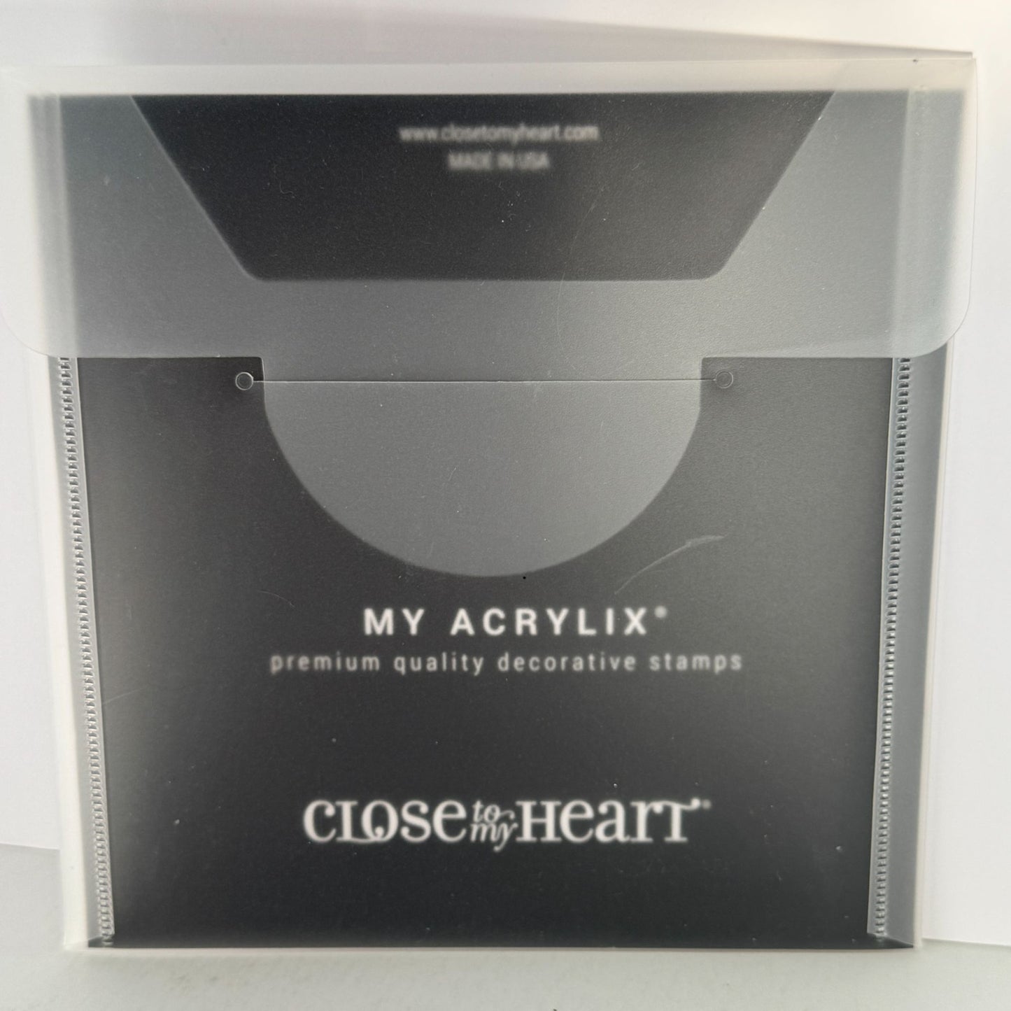 CTMH My Acrylix Acrylic Stamp Set Best Dad Ever Fathers Day Sentiment CC52123