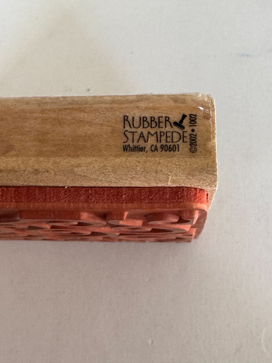 Rubber Stampede Rubber Stamp Geometric Swirl Background Swirls Card Making Craft