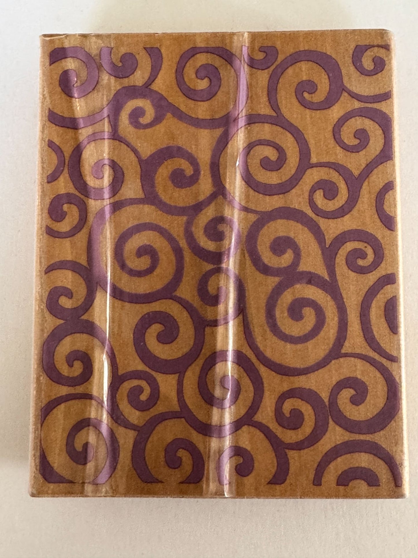 Rubber Stampede Rubber Stamp Geometric Swirl Background Swirls Card Making Craft