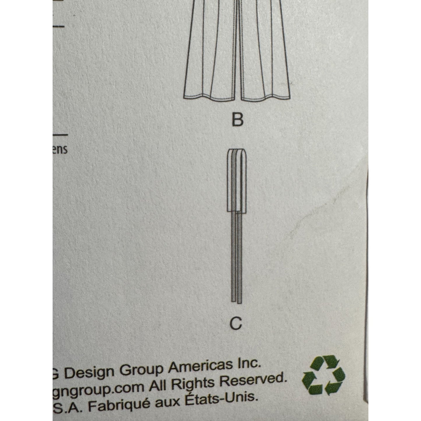 McCalls Sewing Pattern M7641 Costume Steampunk Overskirt Fantasy Size 14-22 UC