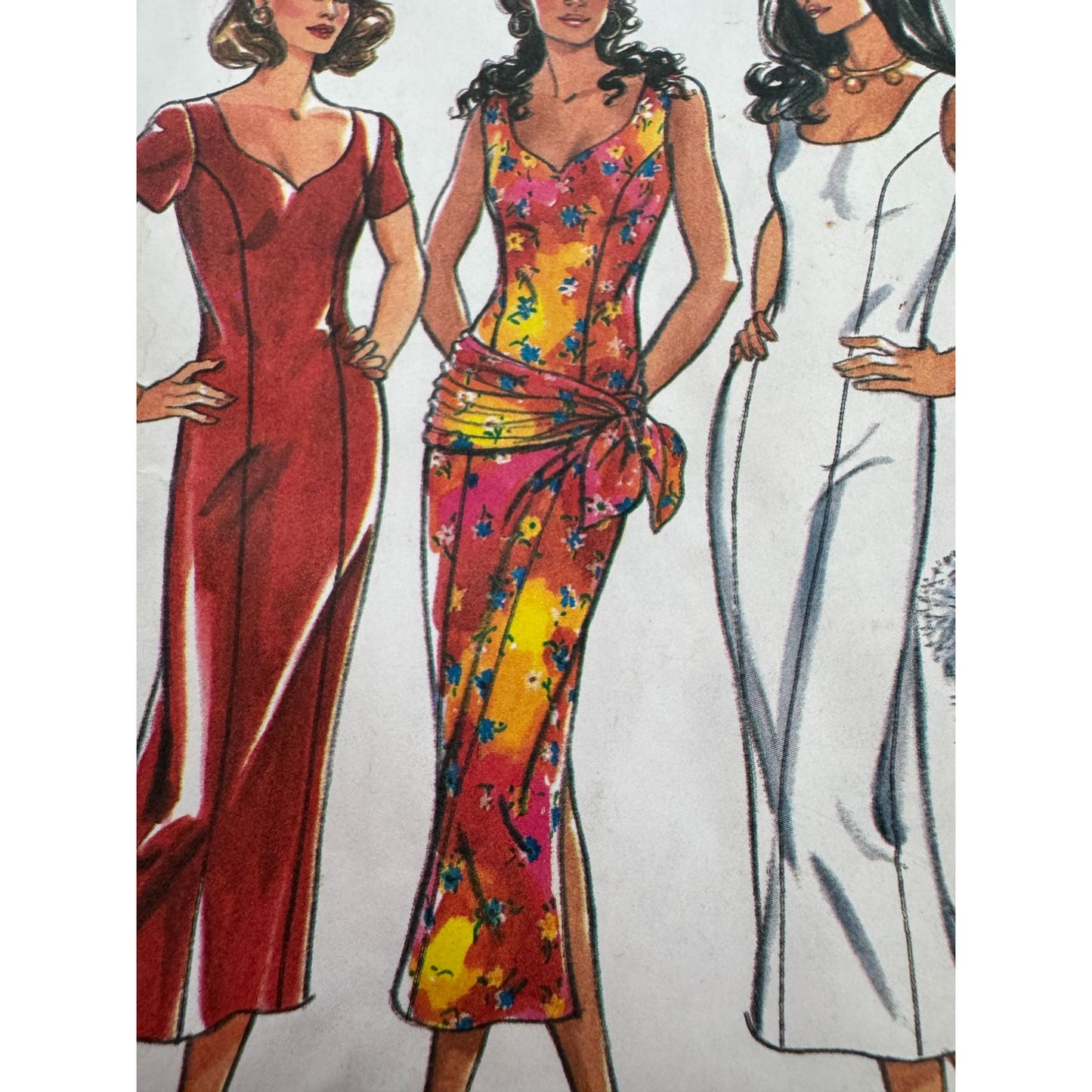 New Look Sewing Pattern 6207 Sheath Dress Misses 6-16 Easy 2 Hour UC Simplicity
