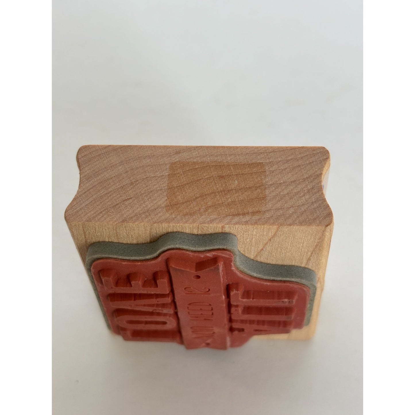 Hampton Art Rubber Stamp All You Need Is Love Sentiment Card Making Word Inspire