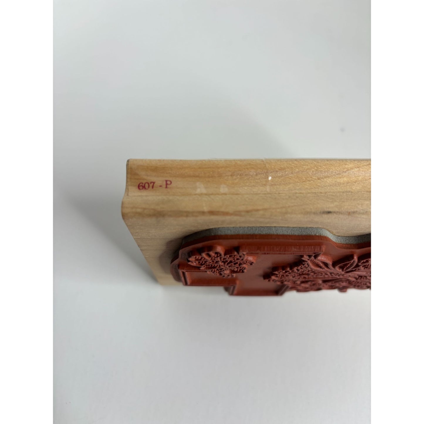 SonLight Impressions Wood Rubber Stamp Easter Cross Floral Religious Christian