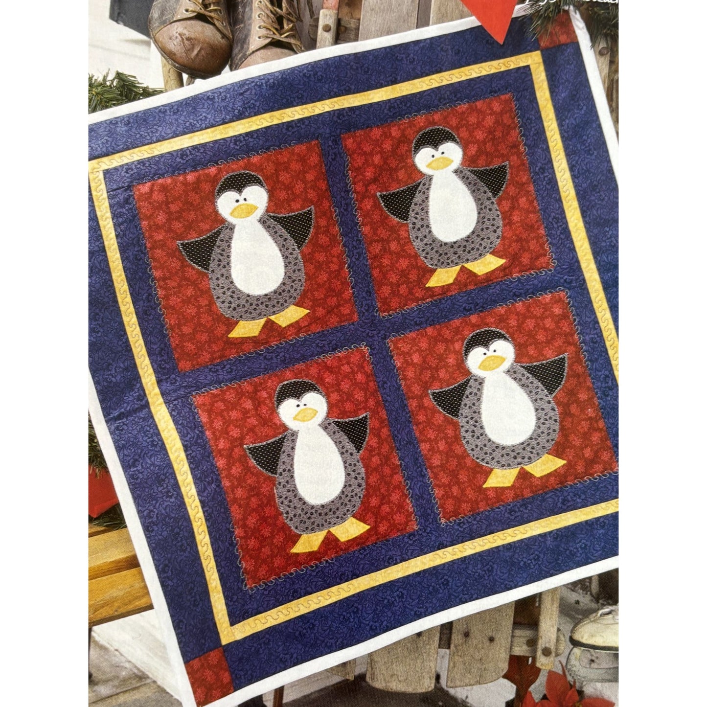 Quilting For Christmas Magazine 2003 Holiday Edition Bed Quilts Quilter Pinwheel