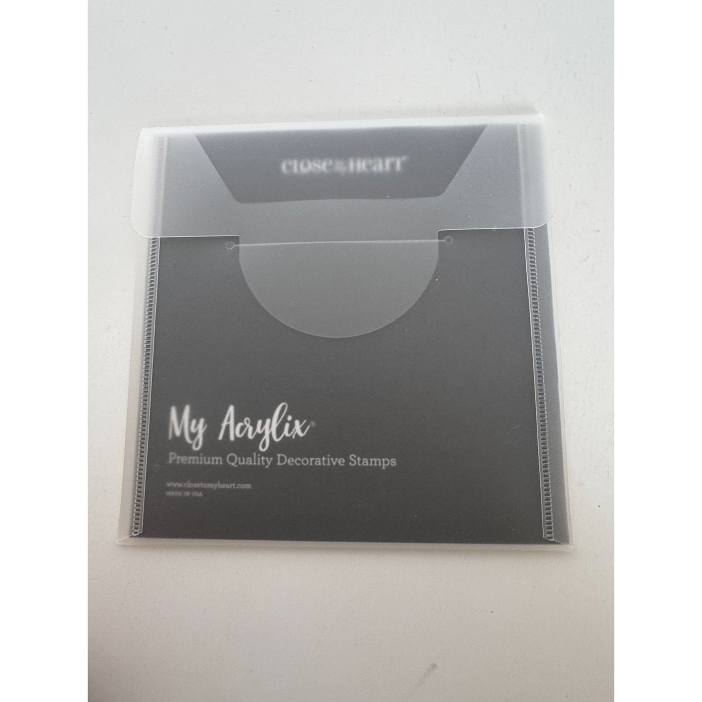CTMH My Acrylix Acrylic Stamp A1249 Where You Can Be Anything Be Kind Kindness