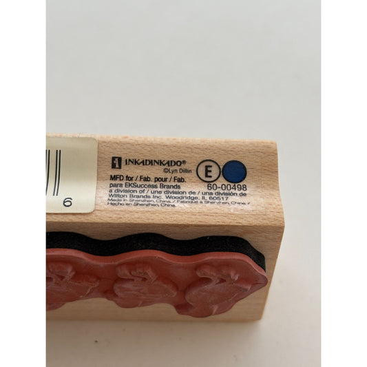 Inkadinkado Rubber Stamp Duck Family Ducklings Mother Animal Spring Card Making