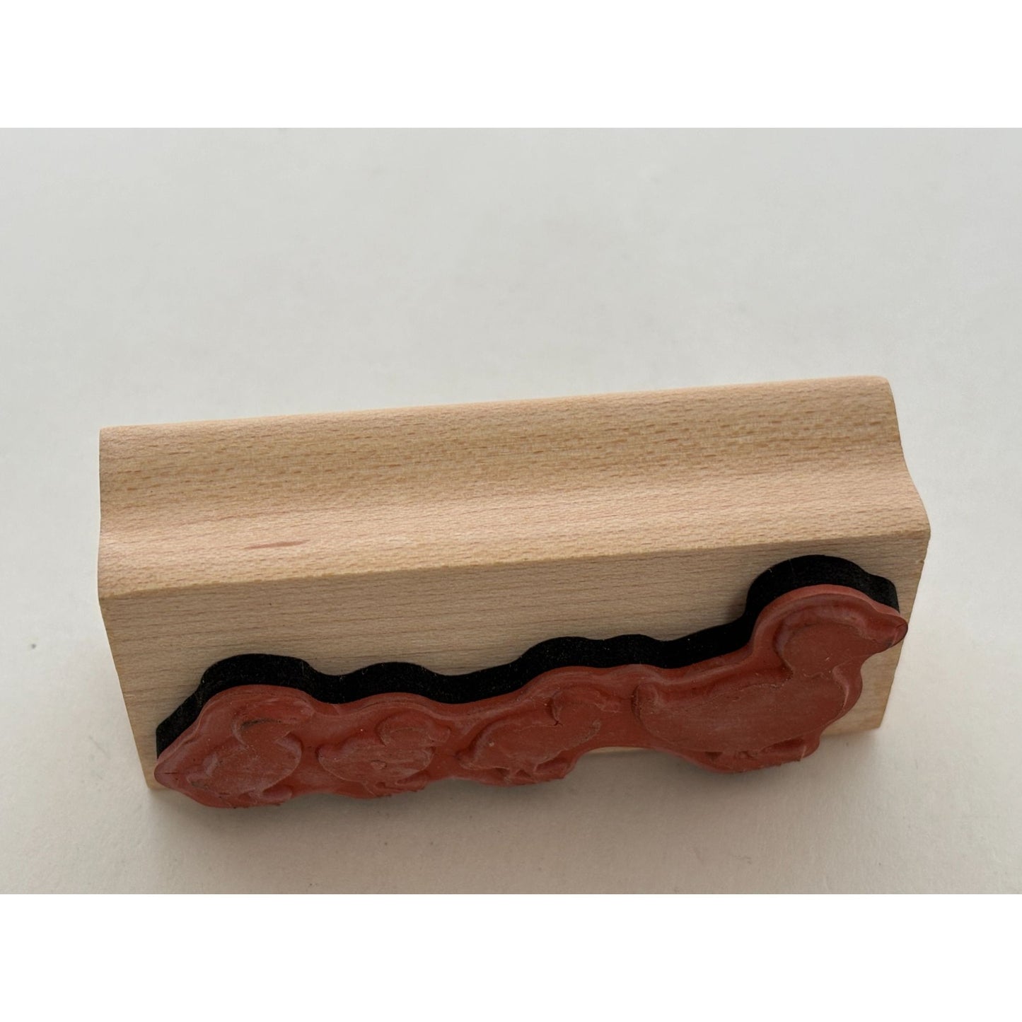 Inkadinkado Rubber Stamp Duck Family Ducklings Mother Animal Spring Card Making