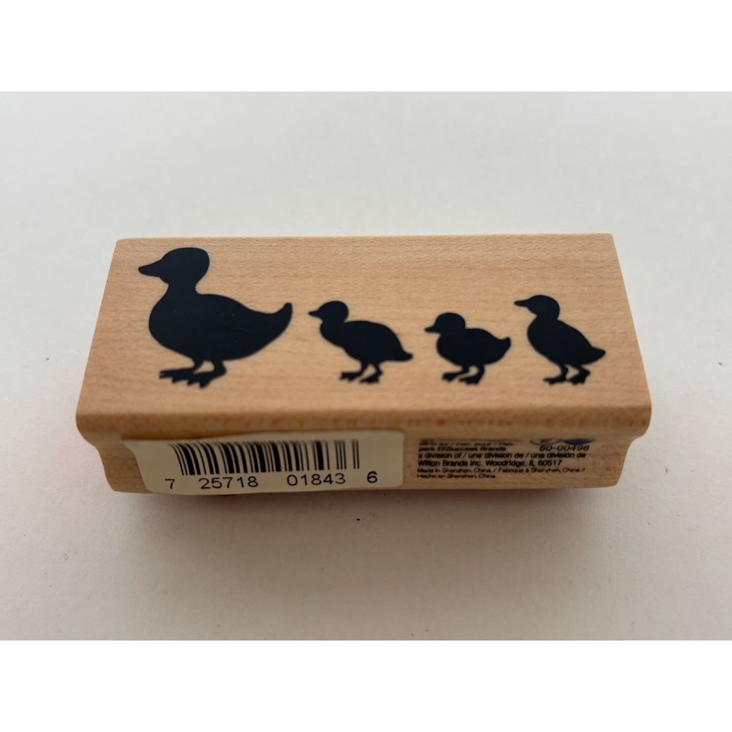 Inkadinkado Rubber Stamp Duck Family Ducklings Mother Animal Spring Card Making