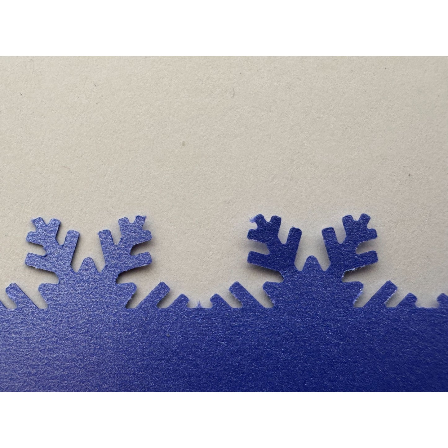 EK Success Snowflake Border Craft Punch Paper Border Trim Edge Winter Holidays