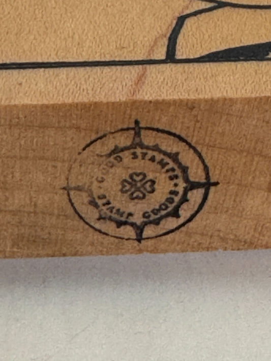 Good Stamps Rubber Stamp Asian Woman Traditional Geisha Face Japan Card Making