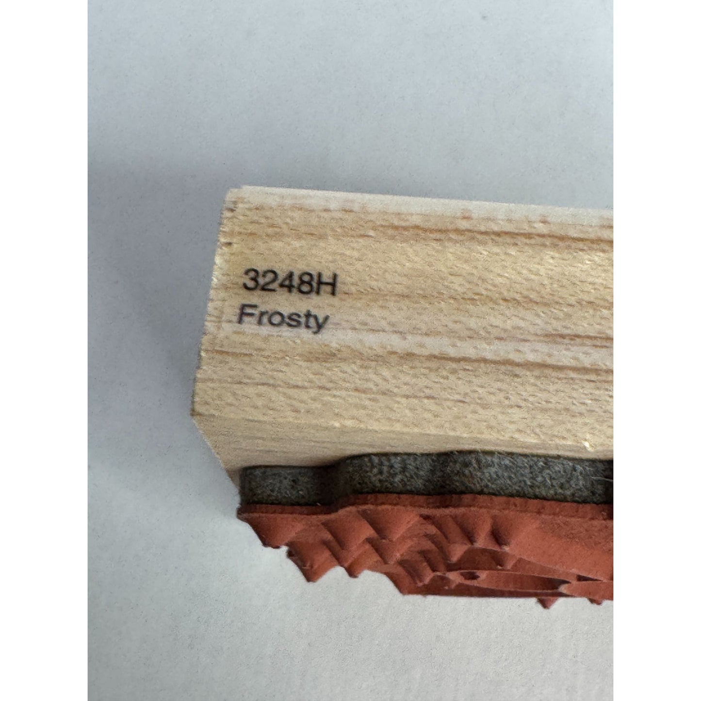Penny Black Rubber Stamp Frosty Snowman Smile Snow Snowing Winter Season Fun Art