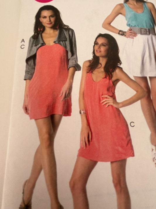 McCalls Sewing Pattern M6333 Jacket Top Dress Skirt Pants Easy Outfit 14-22 UC