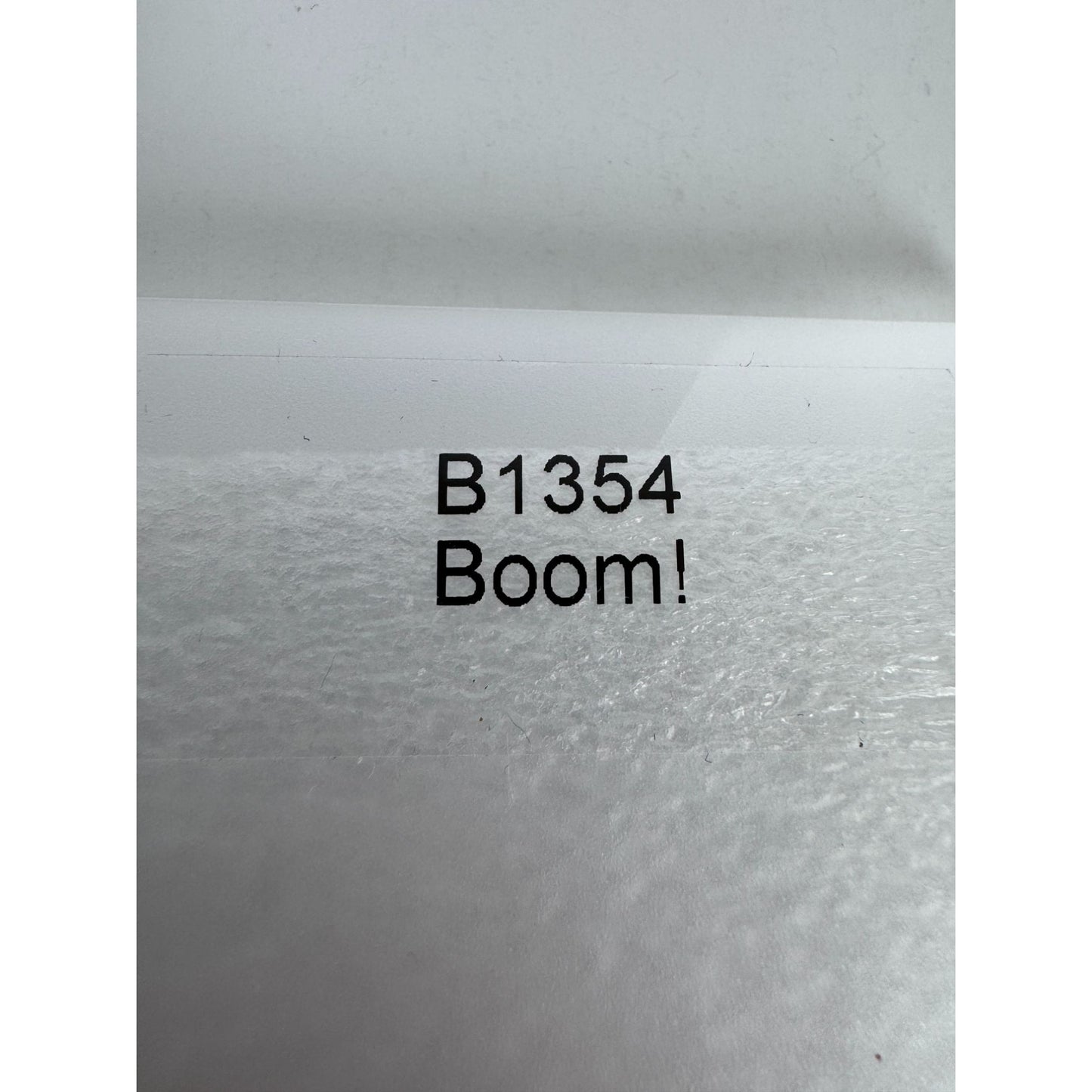 CTMH My Acrylix Acrylic Stamp Set Boom Fireworks Fourth of July Celebrate B1354