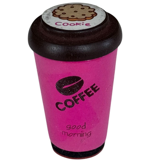 Stamp Coffee Rubber Stamp Tiny Cookie  Food Coffee Cup Shaped Stamp Kawaii Small