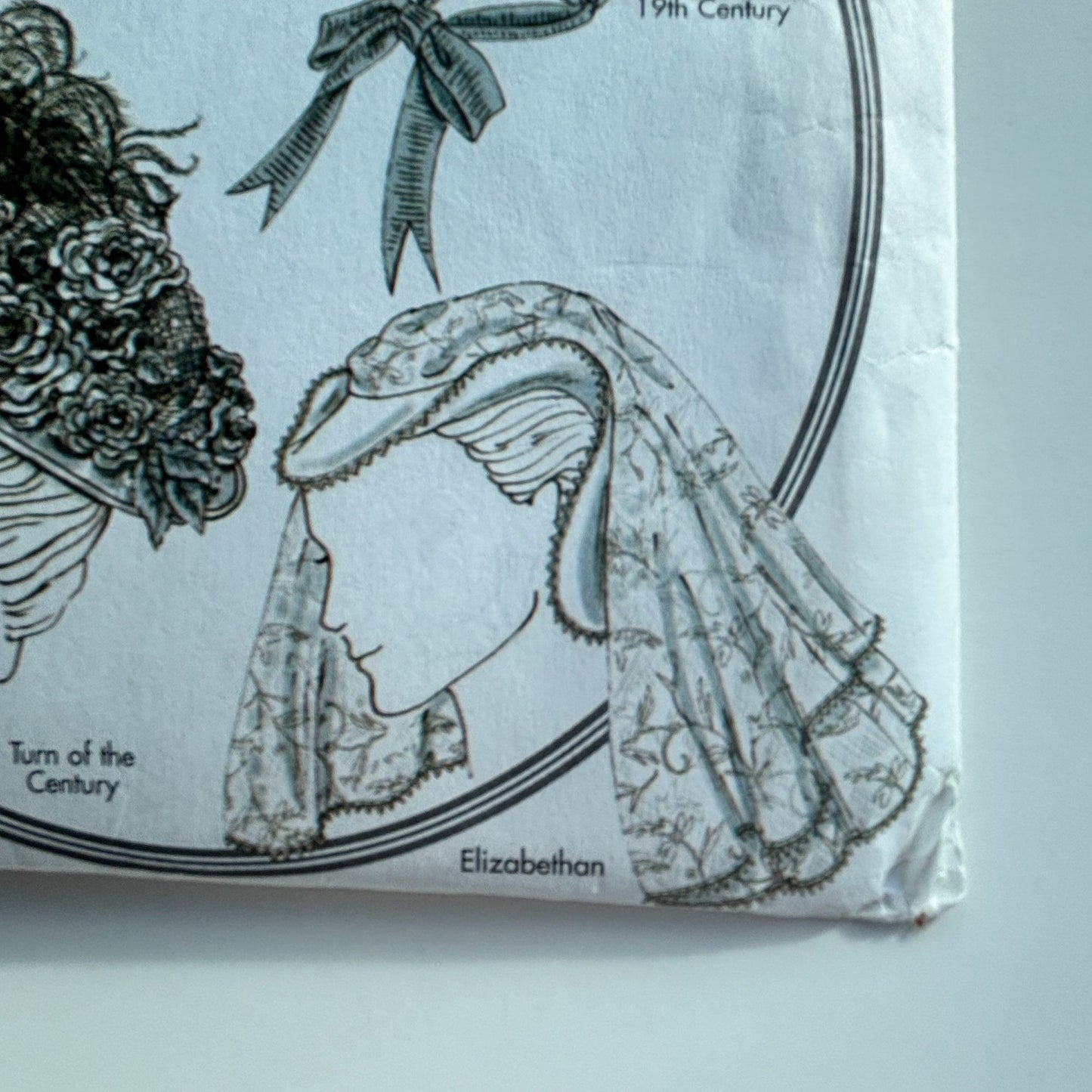 Butterick Sewing Pattern B4210 Historical Hats Elizabethan Bonnet Victorian Edwardian Costume