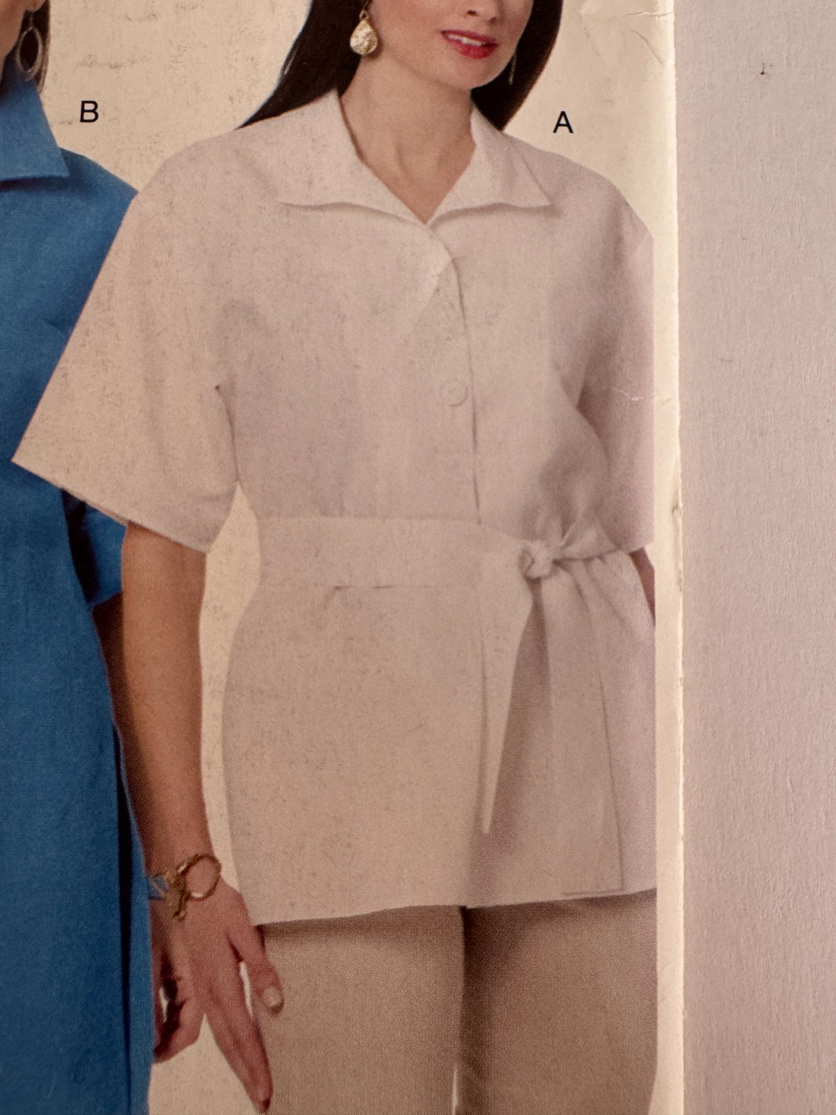 Butterick Sewing Pattern B5481 Misses Tunic Top 2010 Modern Minimalist 8–14 UC