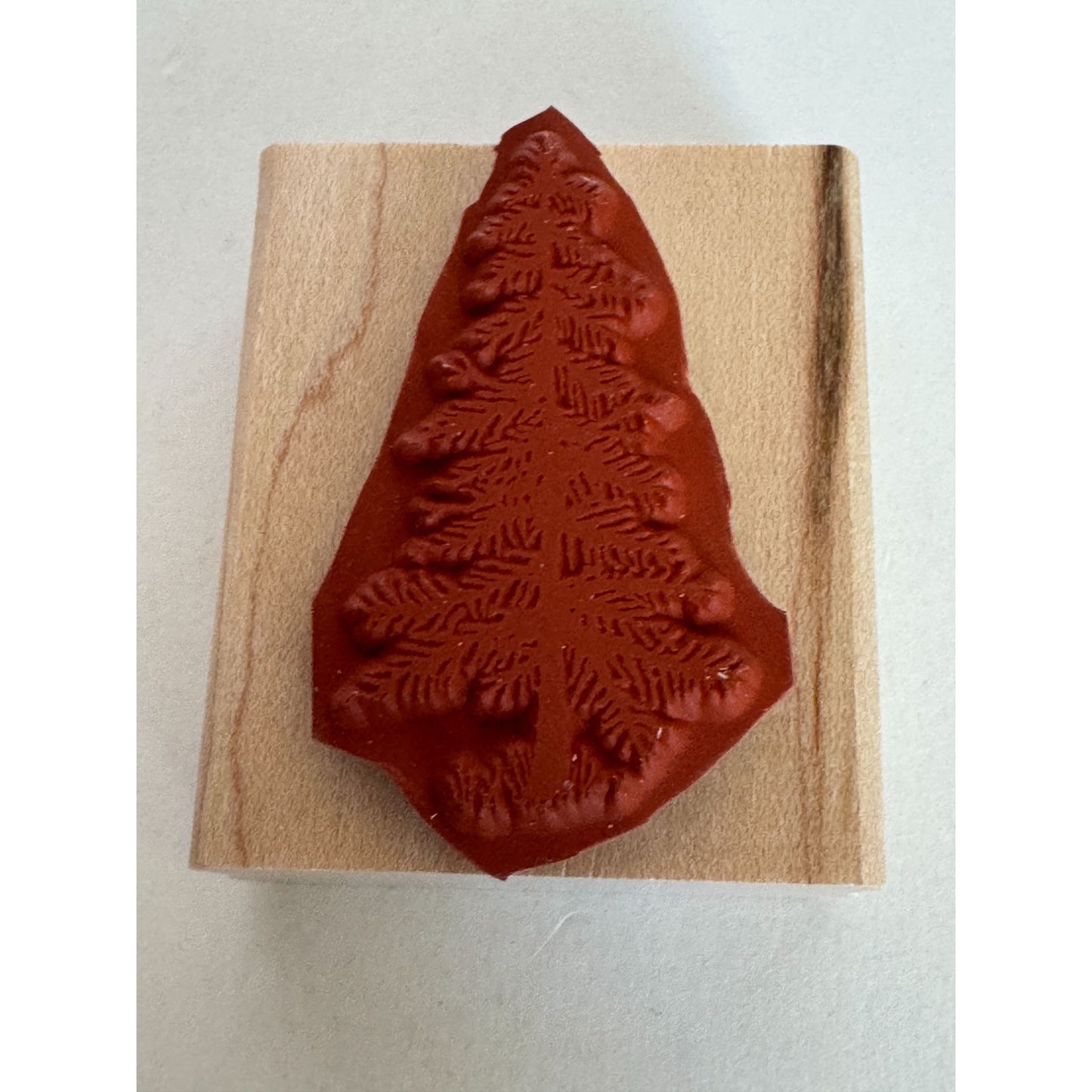 Stampin Up Rubber Stamp Set Sensational Scenery Tree Rocks Grass Hill Landscape