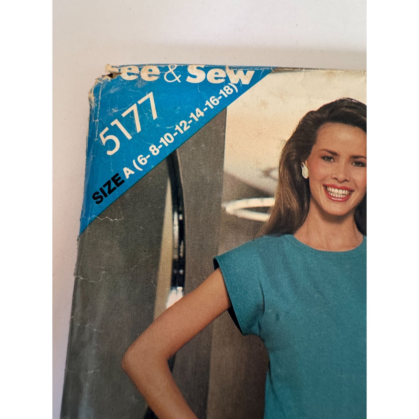 Butterick Sewing Pattern 5177 70s Boho Top Tiered Skirt Vintage Knit Top 6-18 Uncut