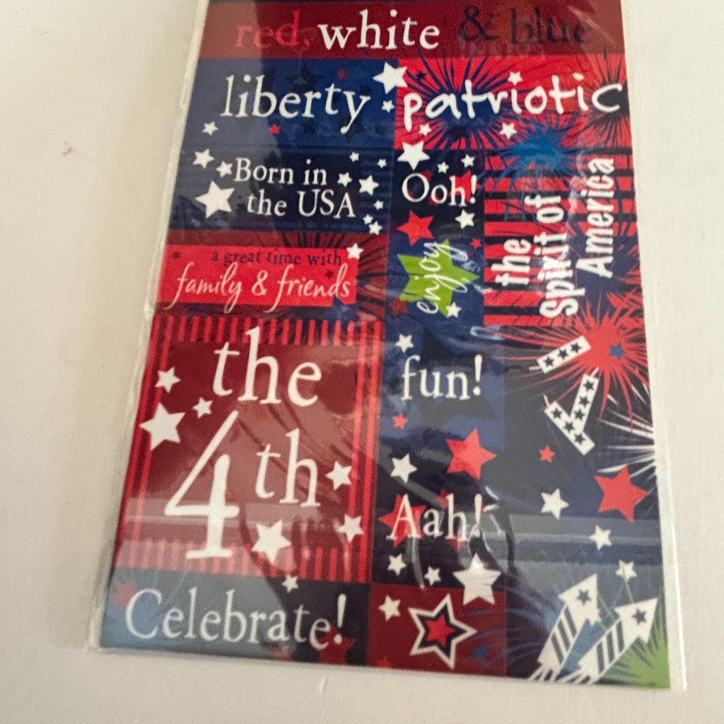 Colorbok Sticker Flip Pack Year Round 330 Stickers Seasonal Set Fourth of July