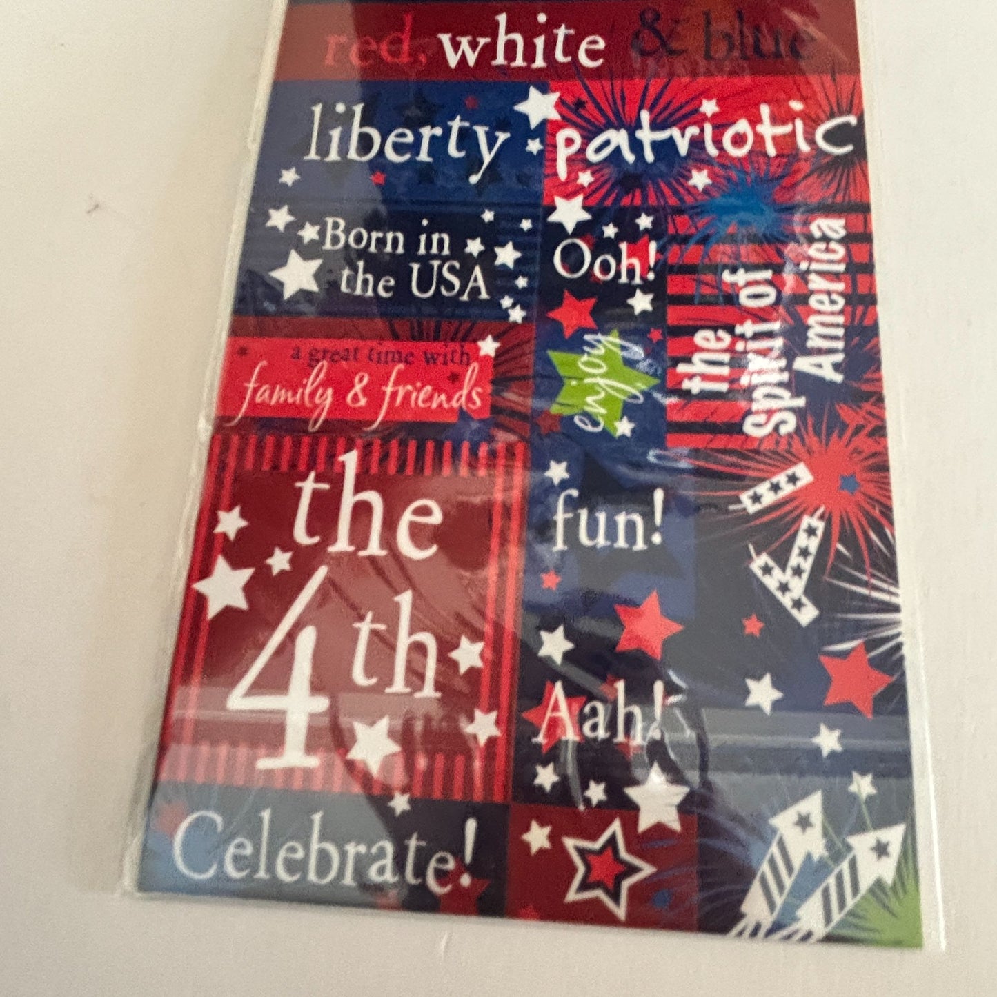Colorbok Sticker Flip Pack Year Round 330 Stickers Seasonal Set Fourth of July