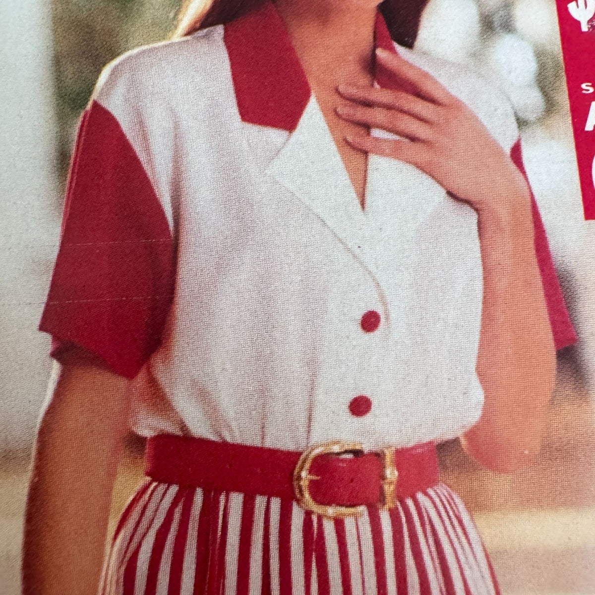 Butterick Sewing Pattern 6880 Misses 90s Culotte Dress Wide Leg 6-10 Easy Uncut Vintage