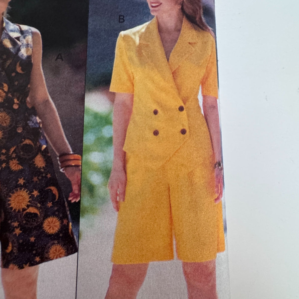 Butterick Sewing Pattern 6846 Summer Outfit Top Skirt 90s Resort Wear 12-16 Uncut