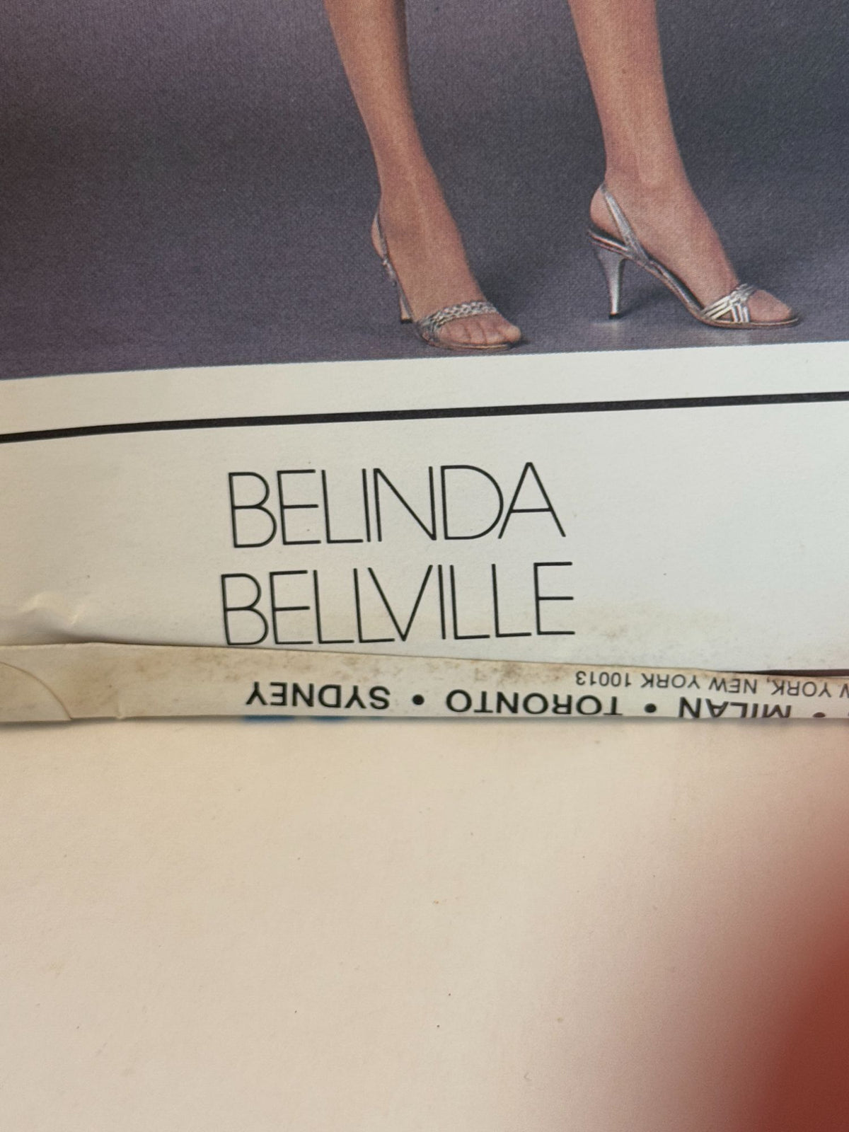 Vogue Sewing Pattern 2718 Belinda Bellville Dress Size 12 International Designer