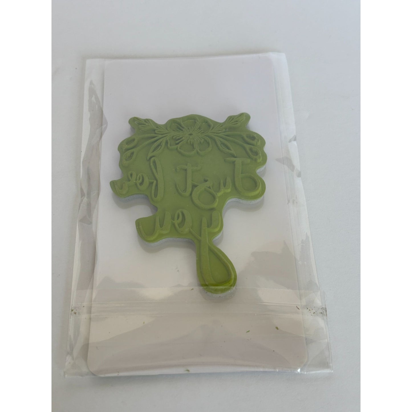 Fun Stampers Journey Rubber Stamp Bloom Just For You Flower Card Making Gift Tag