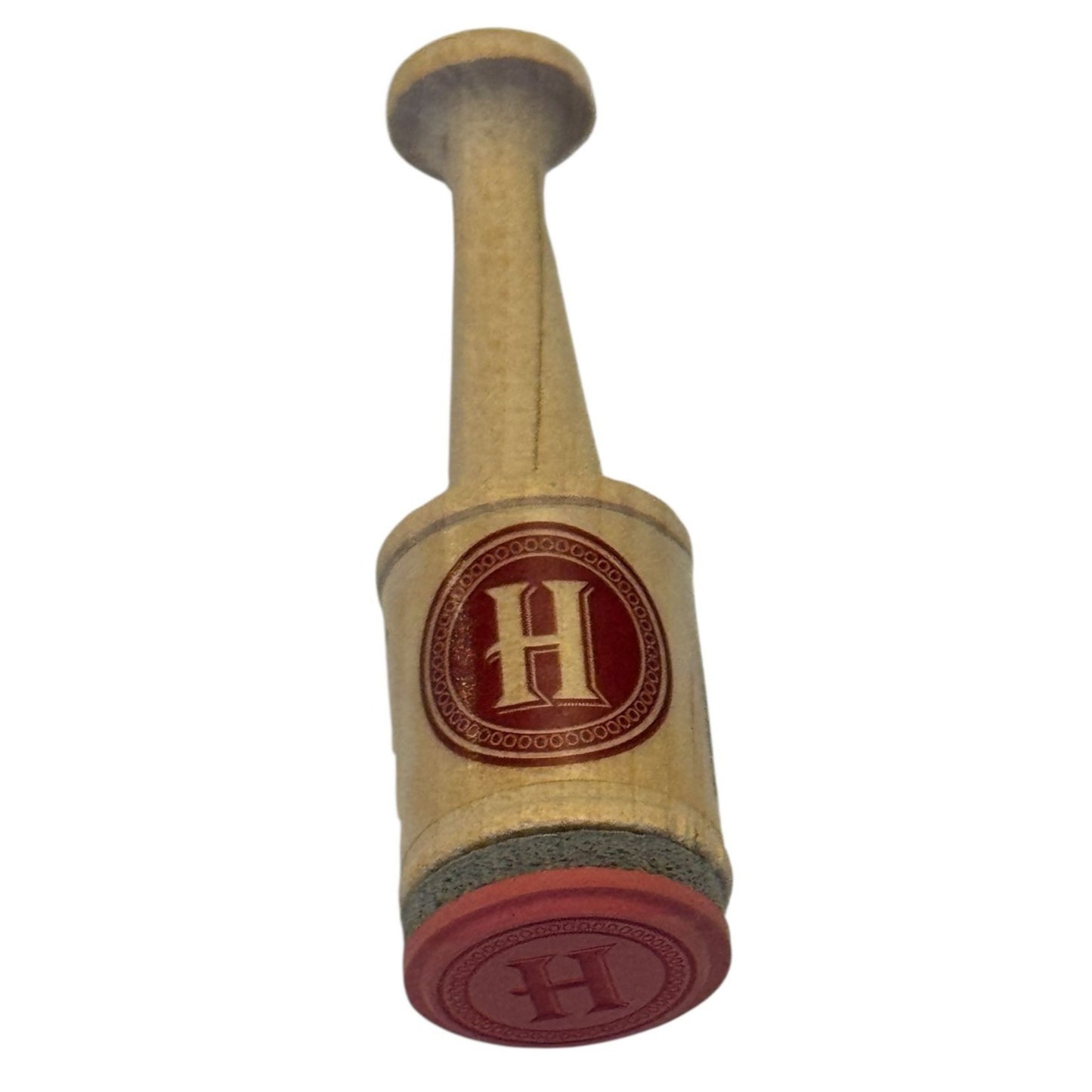 Hampton Art Rubber Stamp Letter H Initial Little Classic Card Making Craft Wood