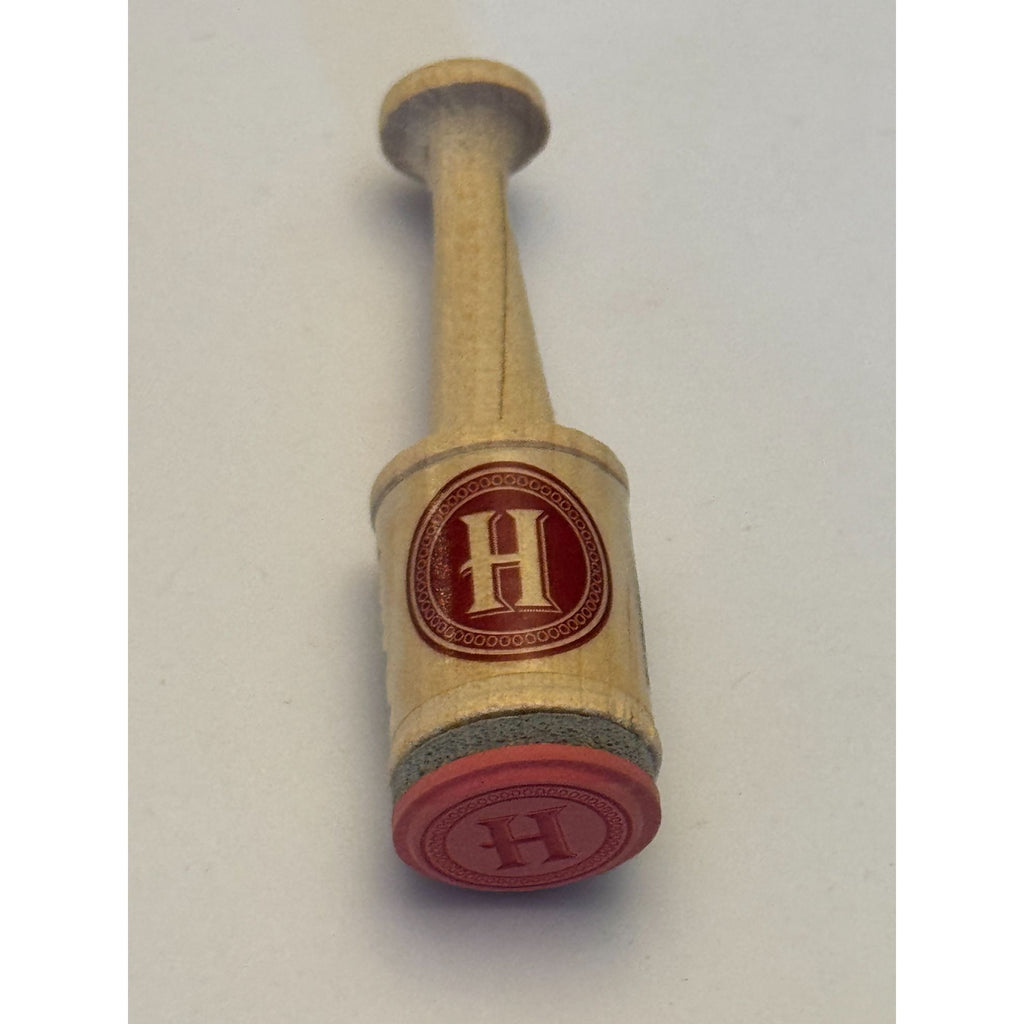Hampton Art Rubber Stamp Letter H Initial Little Classic Card Making Craft Wood