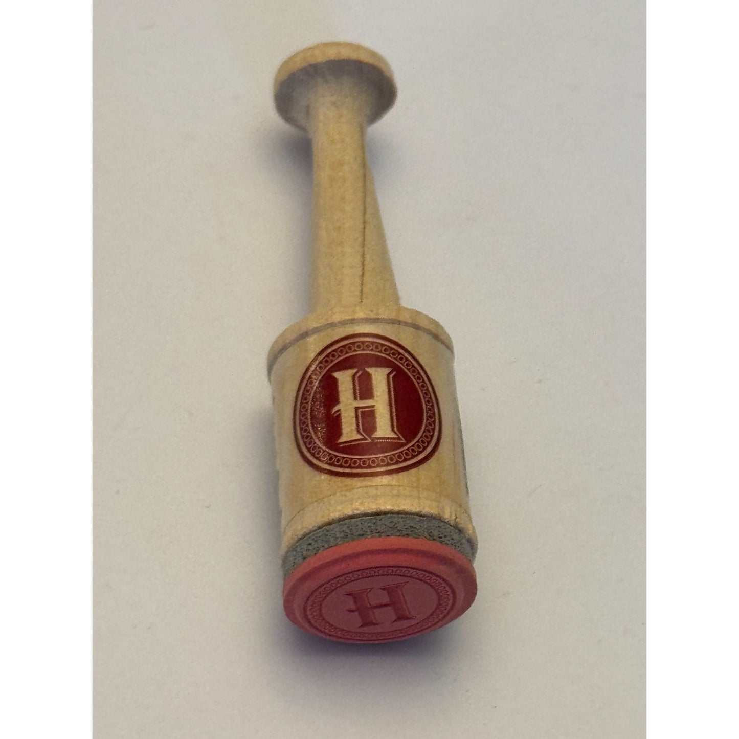 Hampton Art Rubber Stamp Letter H Initial Little Classic Card Making Craft Wood