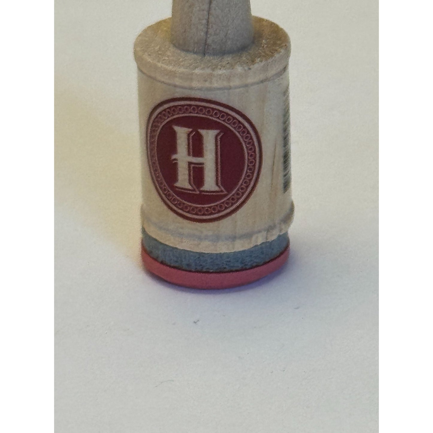 Hampton Art Rubber Stamp Letter H Initial Little Classic Card Making Craft Wood