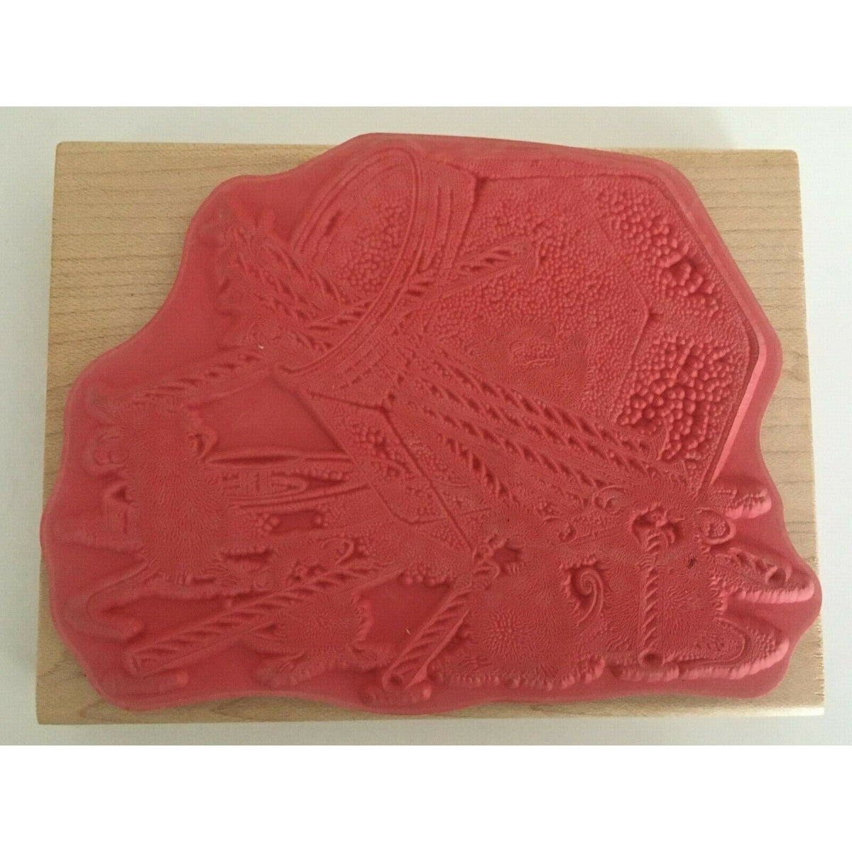 Stampabilities Rubber Stamp Want Candy Now House Mouse Rare Mudpie Muzzy Monica