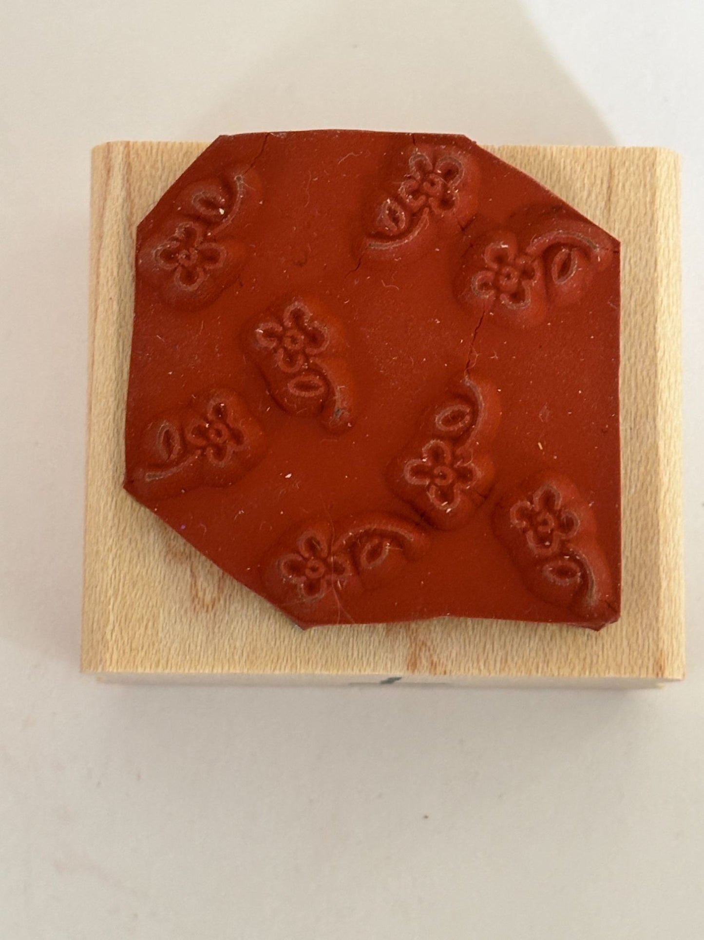 Stampin Up Rubber Stamp Small Flower Background Floral Spring Card Making Craft