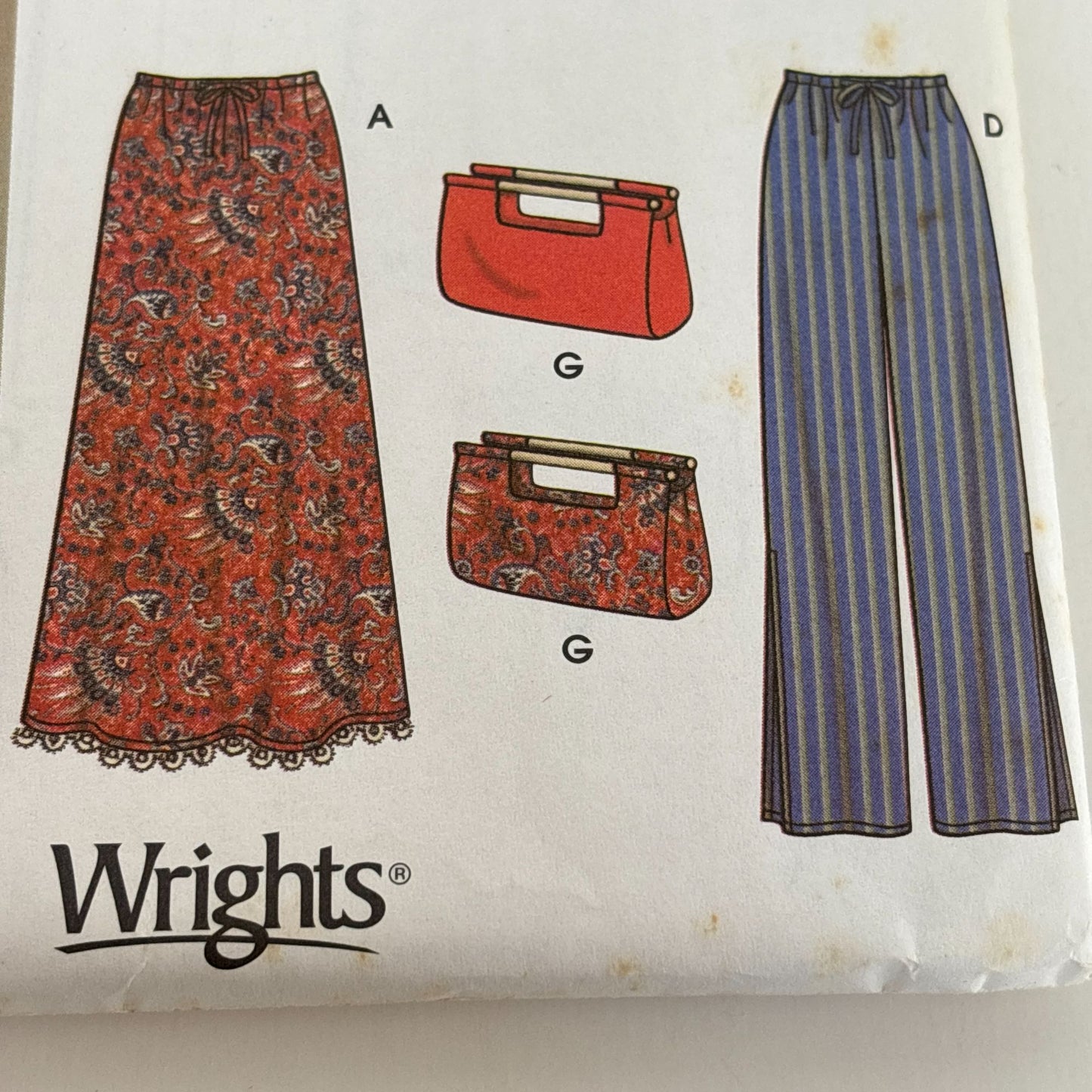Simplicity Sewing Pattern 5686: Misses' Skirt, Pants, Shorts and Bag
