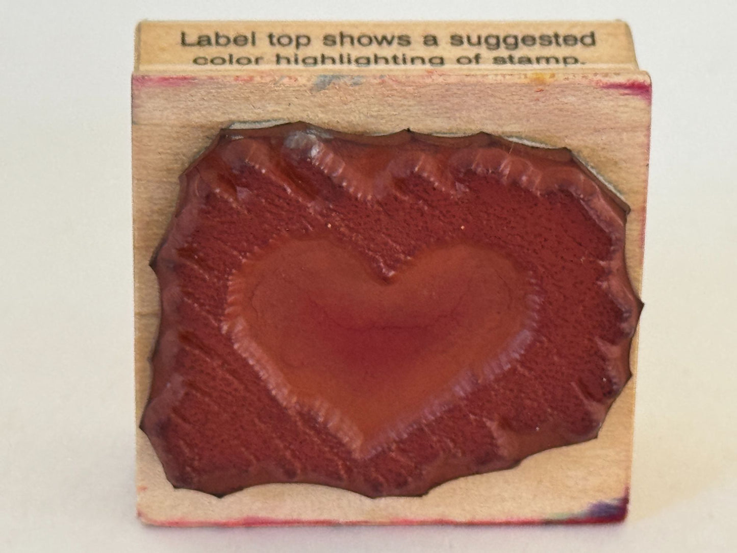Hero Arts Rubber Stamp Heart Sketch Scribble Valentines Day Card Making Craft