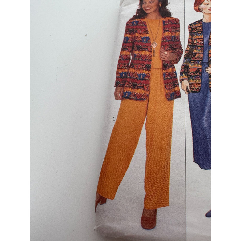 Butterick Sewing Pattern 4305  Jacket Top Skirt Pants 12 14 16 Classics 1990s UC
